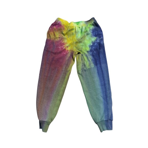Champion Youth Tie-Dye Sweatpants S Multicolor Fleece Athletic Wear Joggers Vibr - Picture 2 of 3